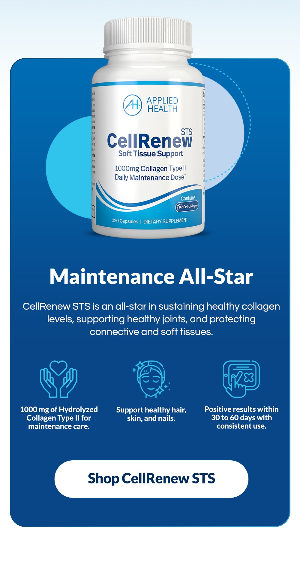 CellRenew STS Hydrolyzed Collagen Type II