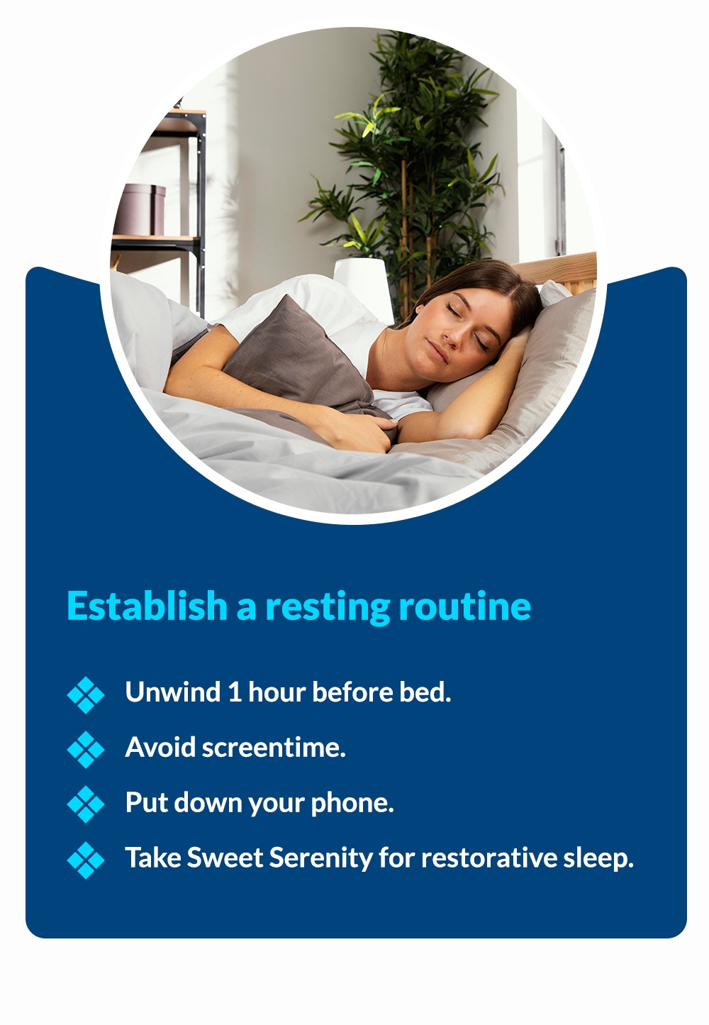 Establish a resting routine