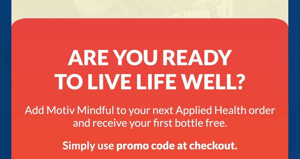 Are you ready to live life well?