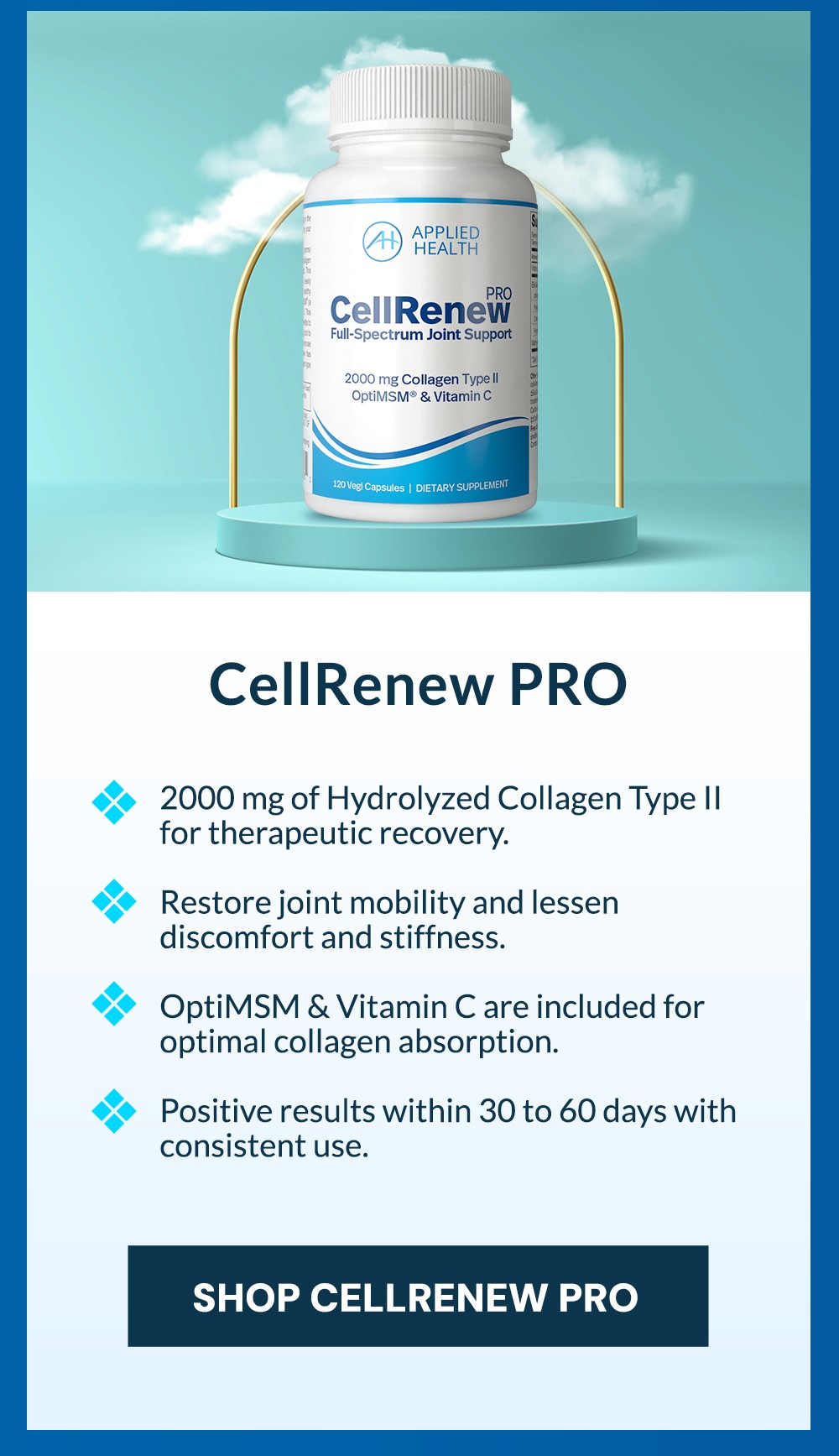 CellRenew PRO Ultimate Joint Support