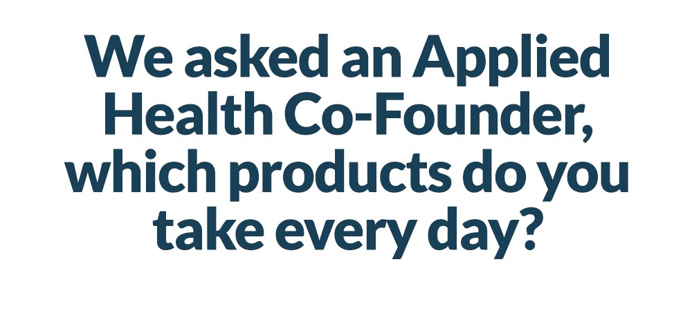 We asked an Applied Health Co-Founder