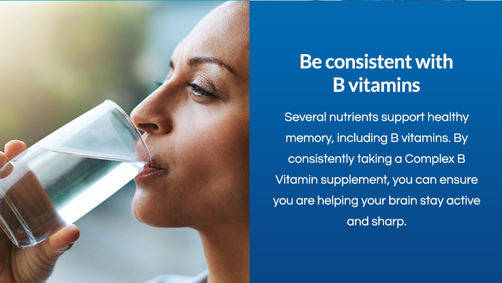 Be consistent with B vitamins